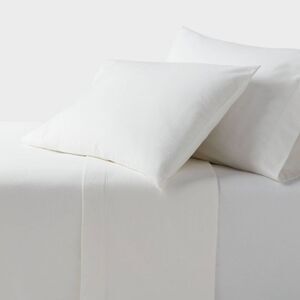 Threshold White Cotton Sheet Set with Pillowcases